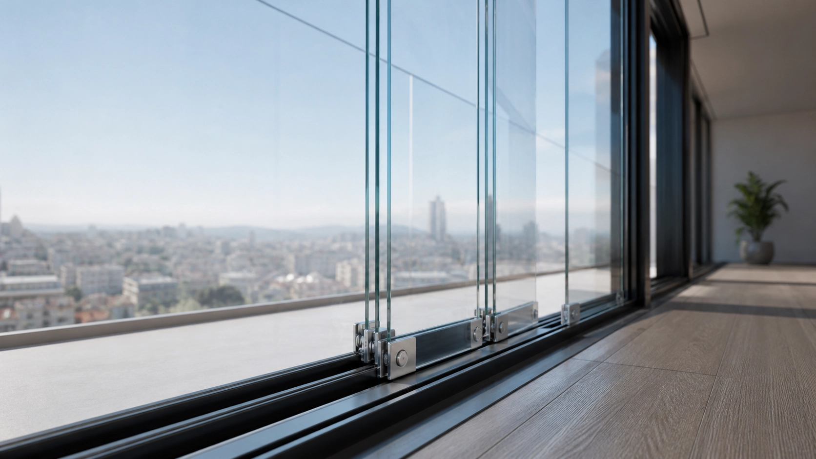 Tiara Katlanır Cam Balkon Sistemi